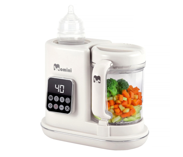 MOMINI Multiblender parowy z funkcją podgrzewania butelek 7w1 MiniC - 1361076 - zdjęcie